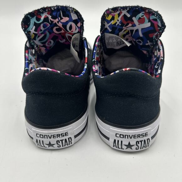 Converse All Star Chuck Taylor Madison OX Women's Size 5 Black/White Graffiti - Picture 3 of 11